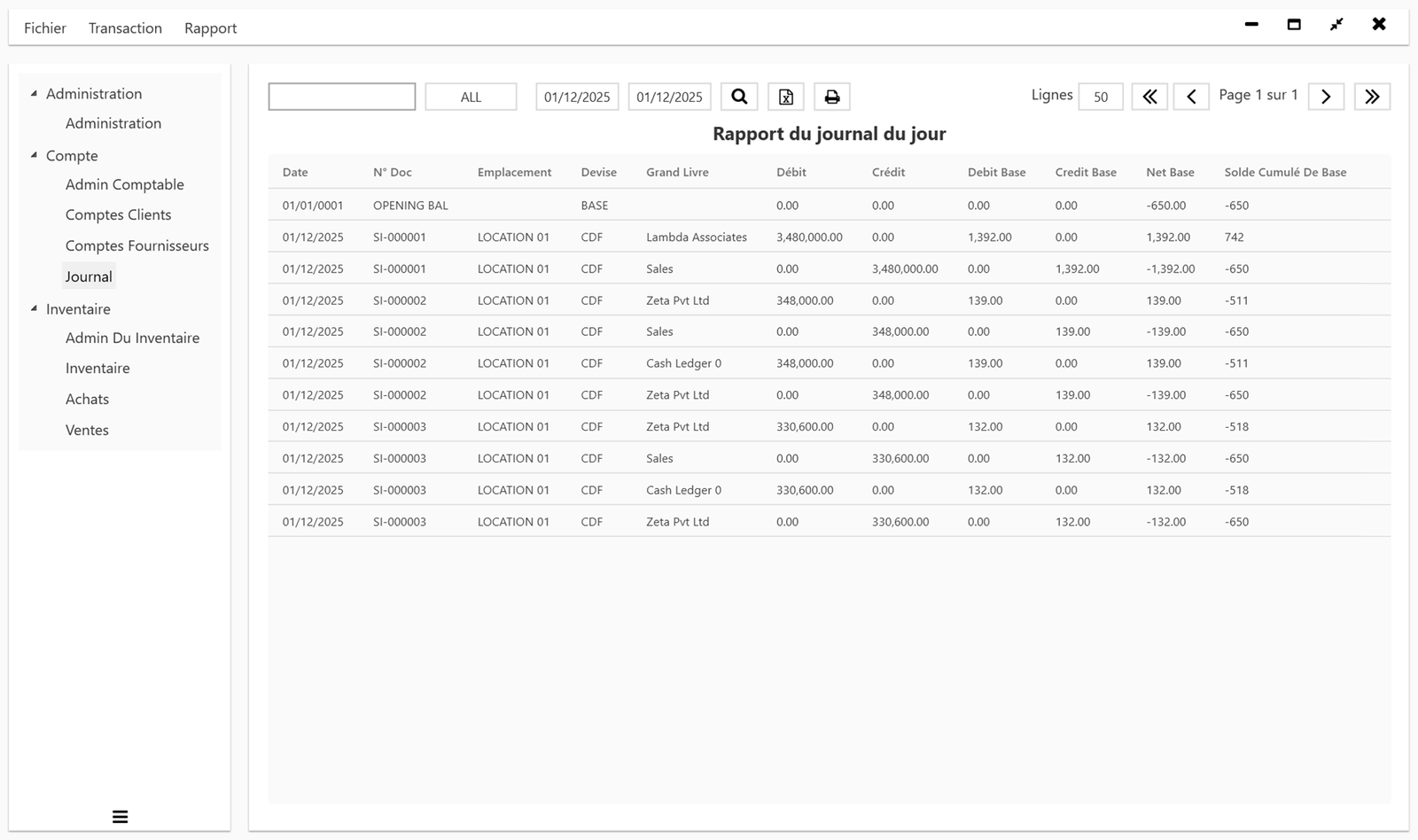 Profit Ease Pro Capture d'écran 18 - ProfitEasePro ERP - DRC Invoice Normalization